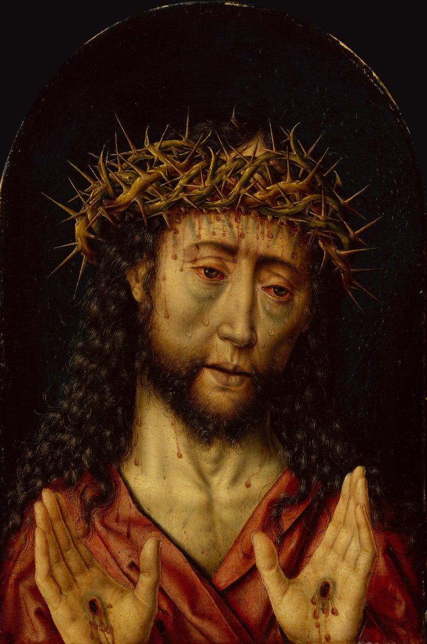 The Man of Sorrows (olje) av Albrecht Bouts