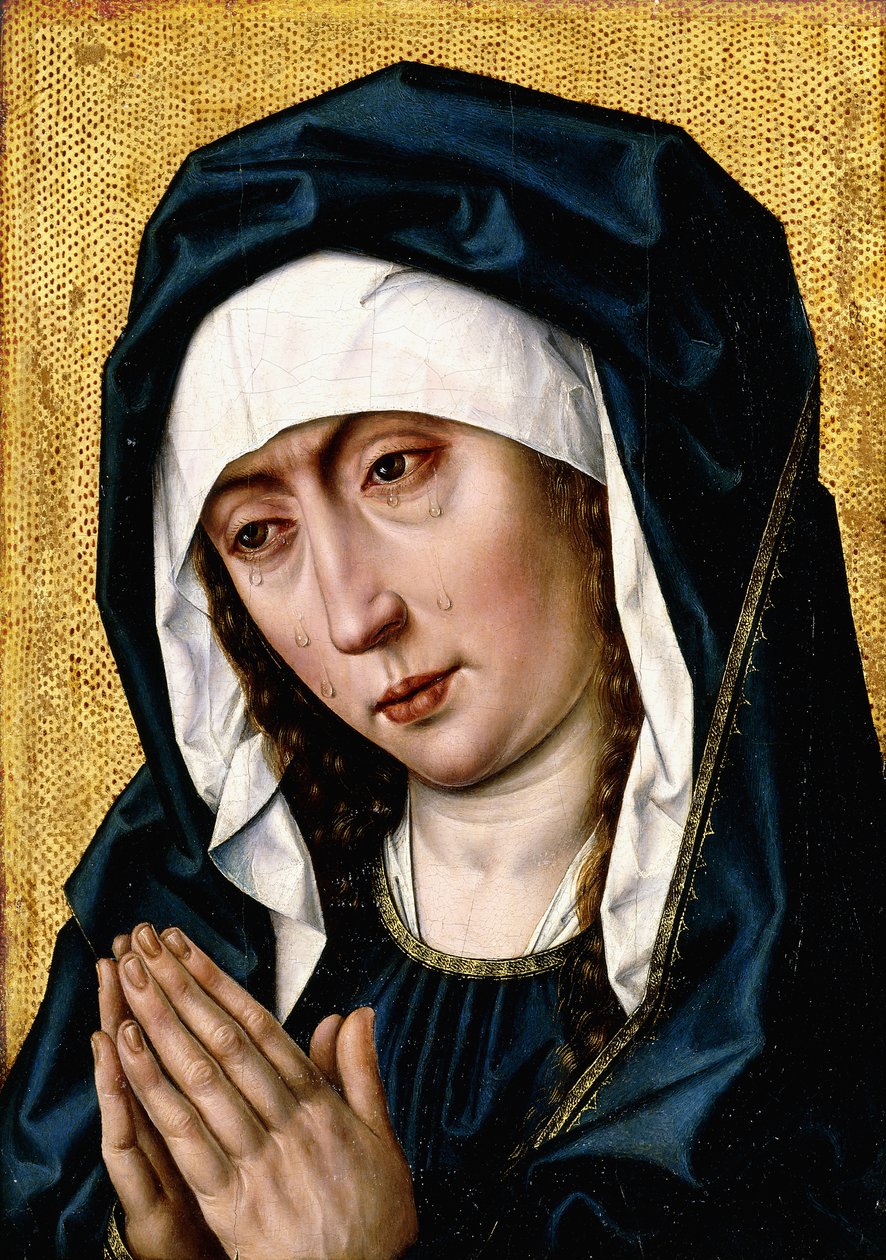 Den smertefulle mater, av Albrecht Bouts