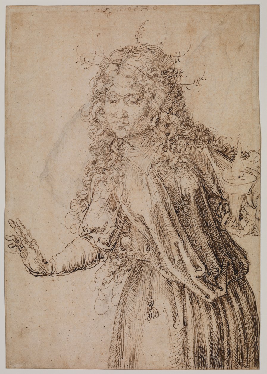 En klok jomfru av Albrecht Dürer