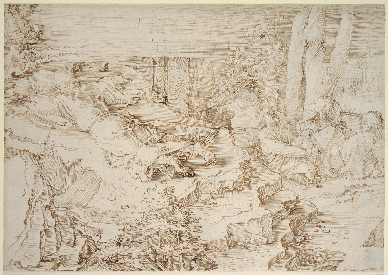 Angsten i hagen av Albrecht Dürer