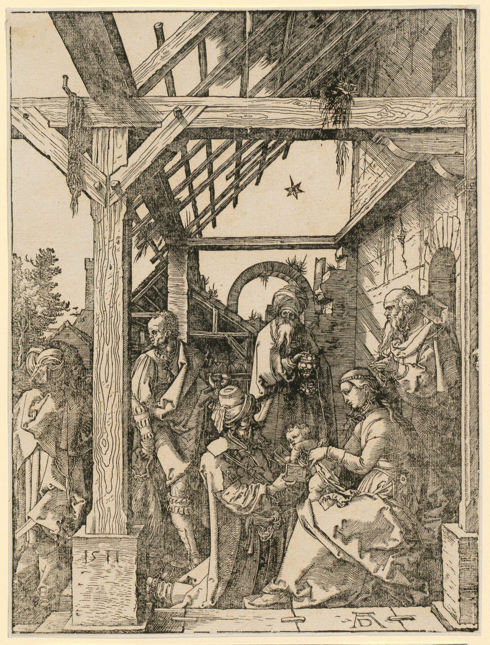 De hellige tre kongers tilbedelse av Albrecht Dürer