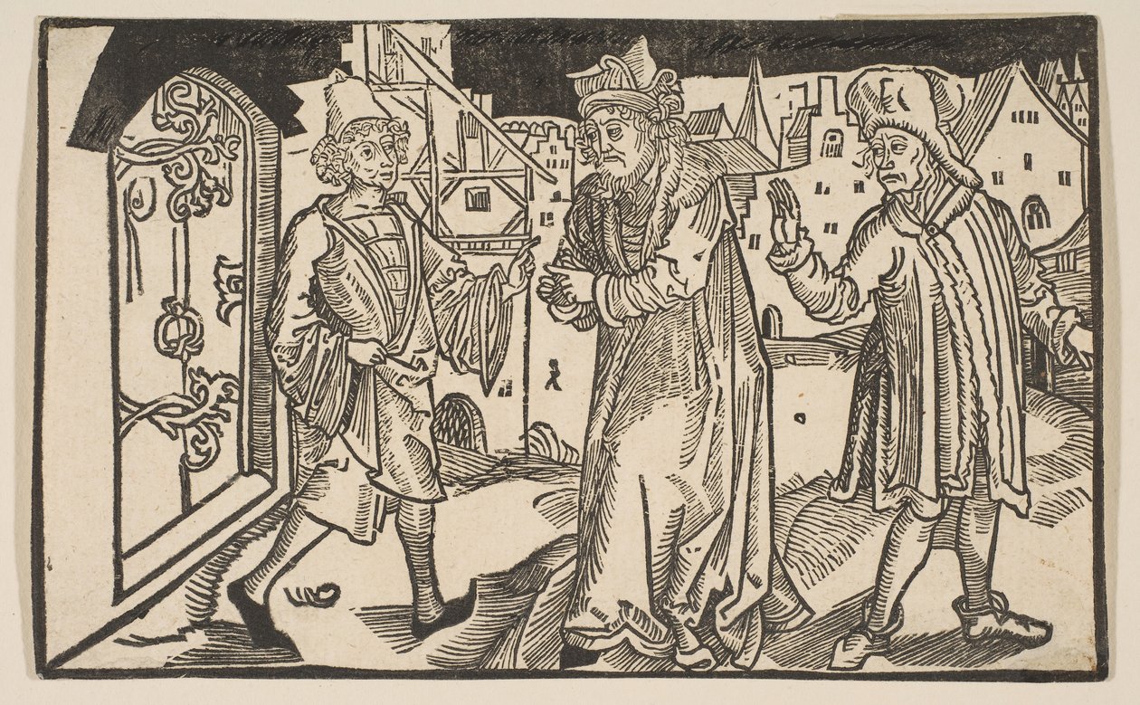 Andria, fra The Comedie of Terence, opptrykk fra 1800-tallet.n.d. av Albrecht Dürer
