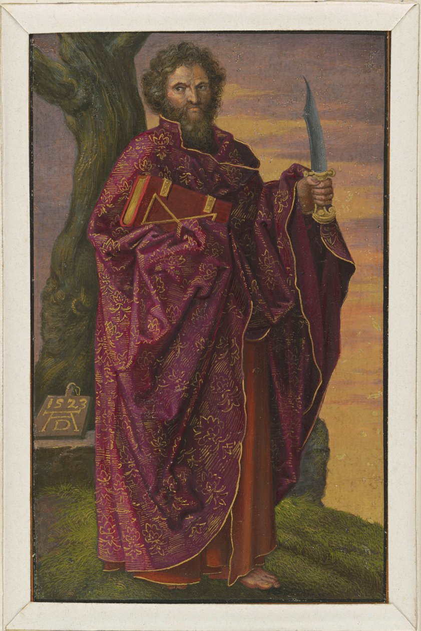 Apostelen Bartolomeus av Albrecht Dürer
