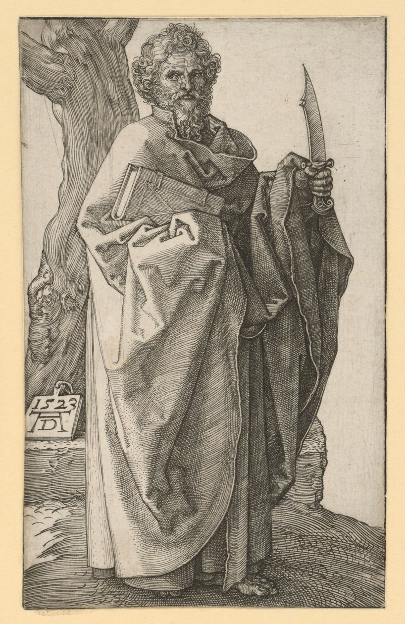 Apostelen Bartolomeus av Albrecht Dürer