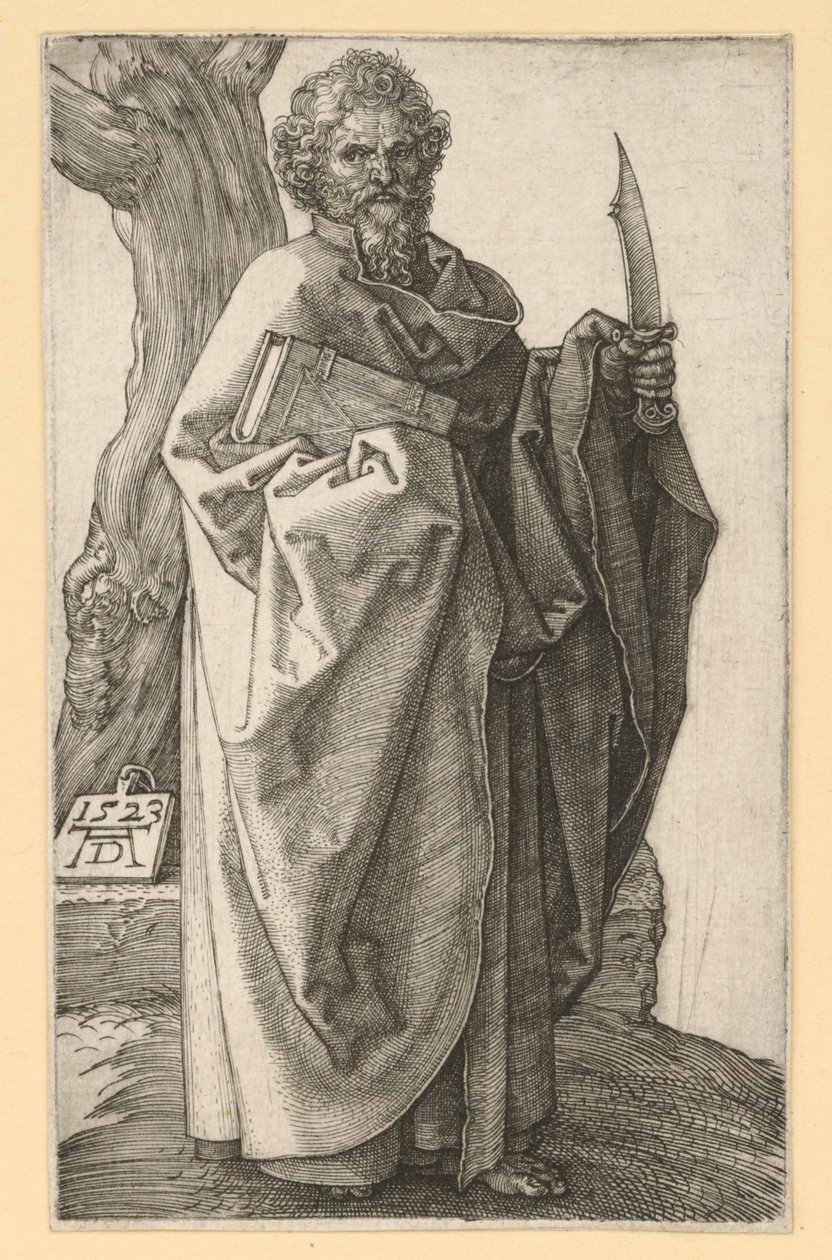 Apostelen Bartolomeus av Albrecht Dürer