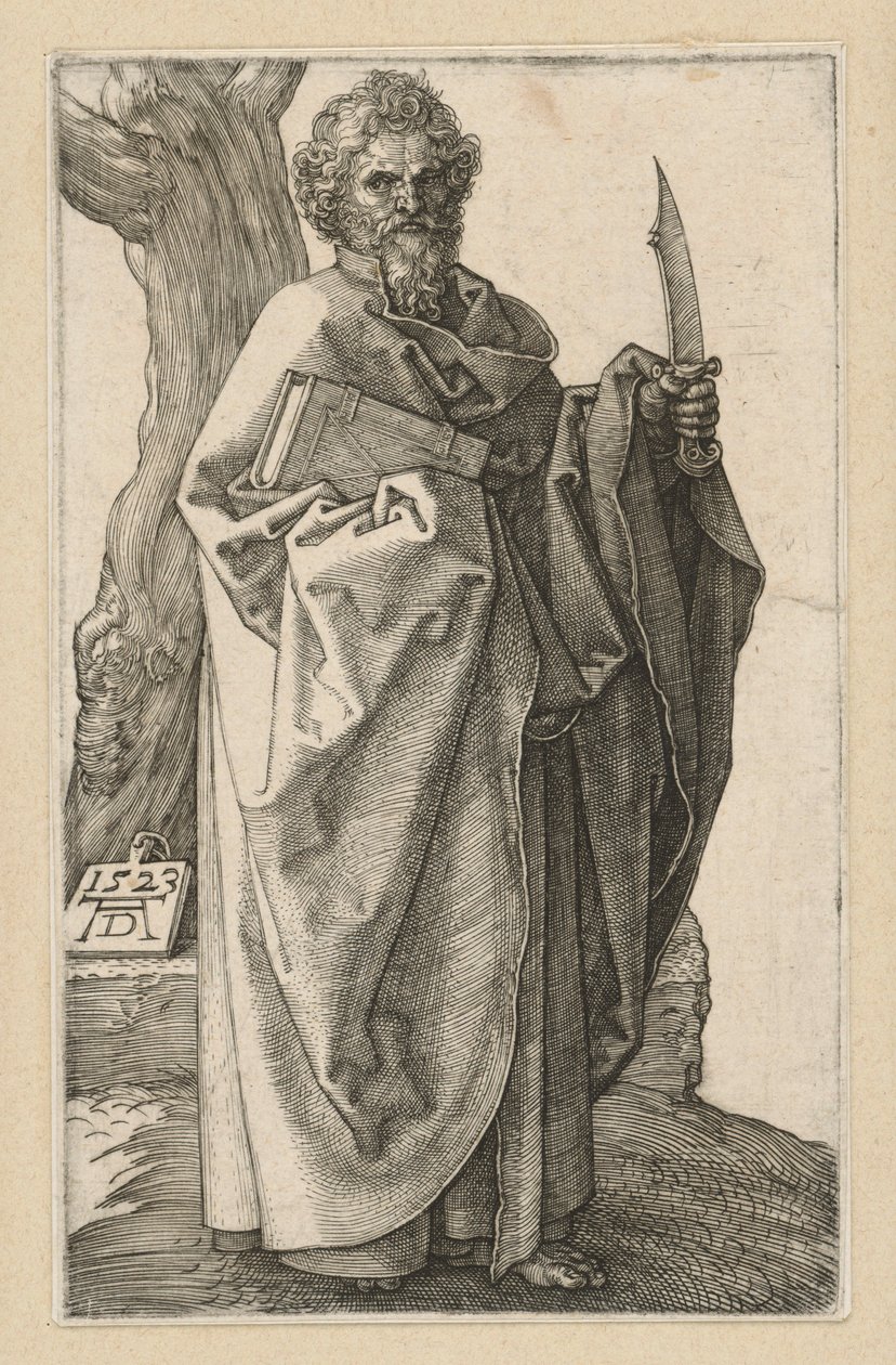 Apostelen Bartolomeus av Albrecht Dürer