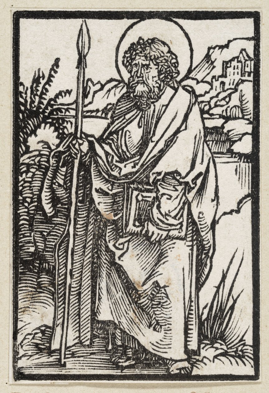 Apostelen Tomas (63 religiøse scener) av Albrecht Dürer