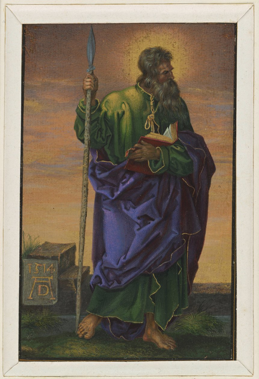 Apostelen Thomas av Albrecht Dürer