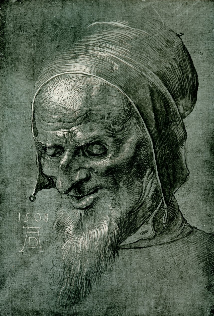 Apostelsjef i 1508 av Albrecht Dürer