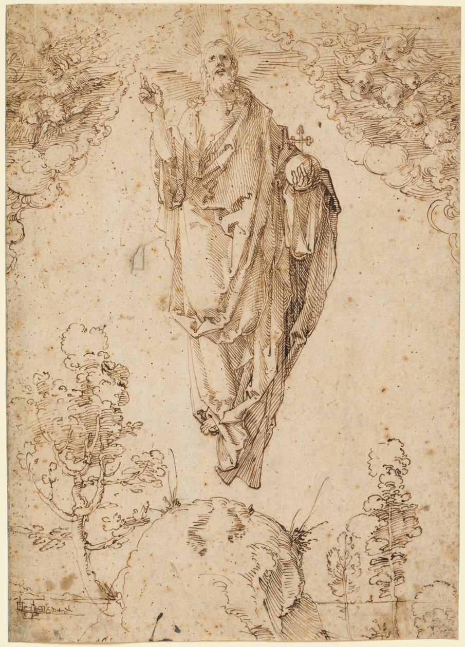 Kristi himmelfart av Albrecht Dürer