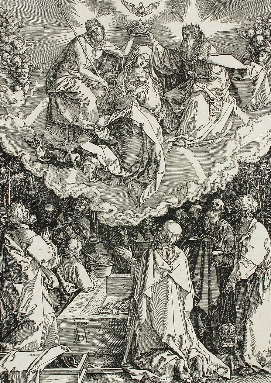 Jomfru Marias himmelfart og kroning av Albrecht Dürer