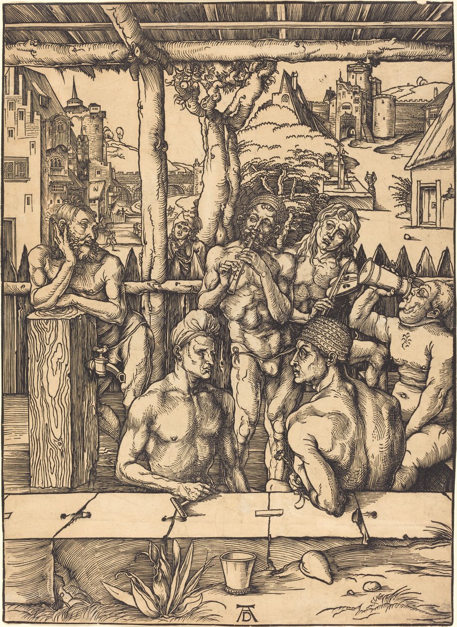 Badehus av Albrecht Dürer