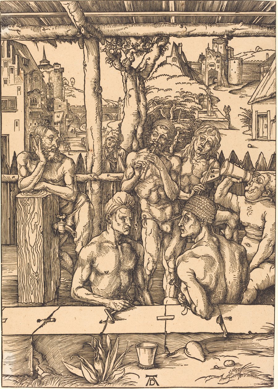 Badehus av Albrecht Dürer