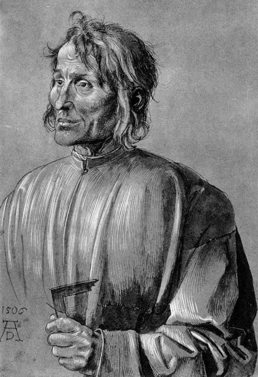 Bygningsmester Hieronymus av Augsburg, 1506, 1936 av Albrecht Dürer