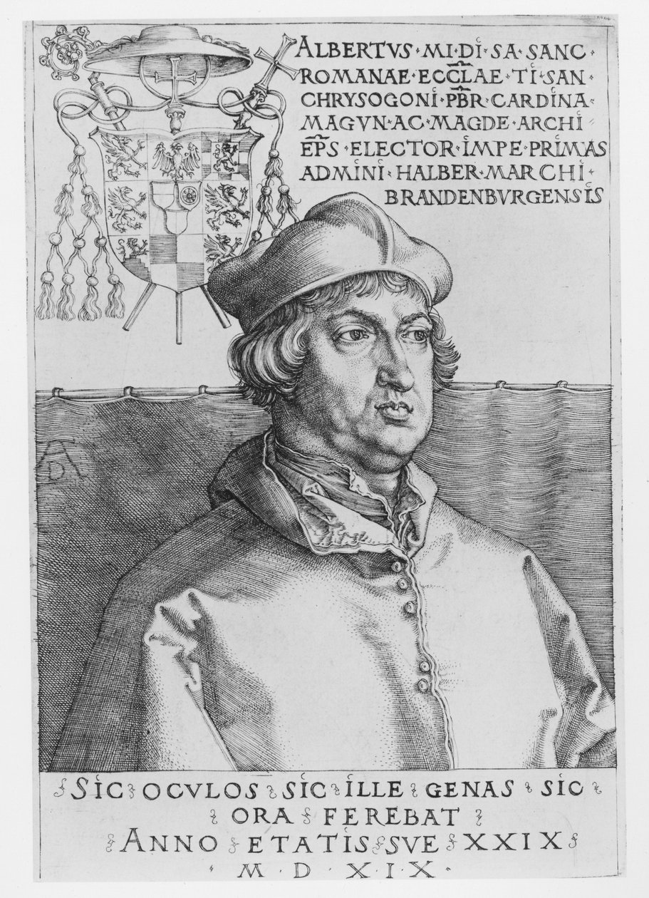 Kardinal Albrecht av Brandenburg av Albrecht Dürer
