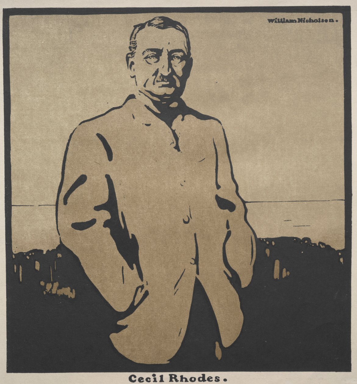 Cecil Rhodes av William Nicholson