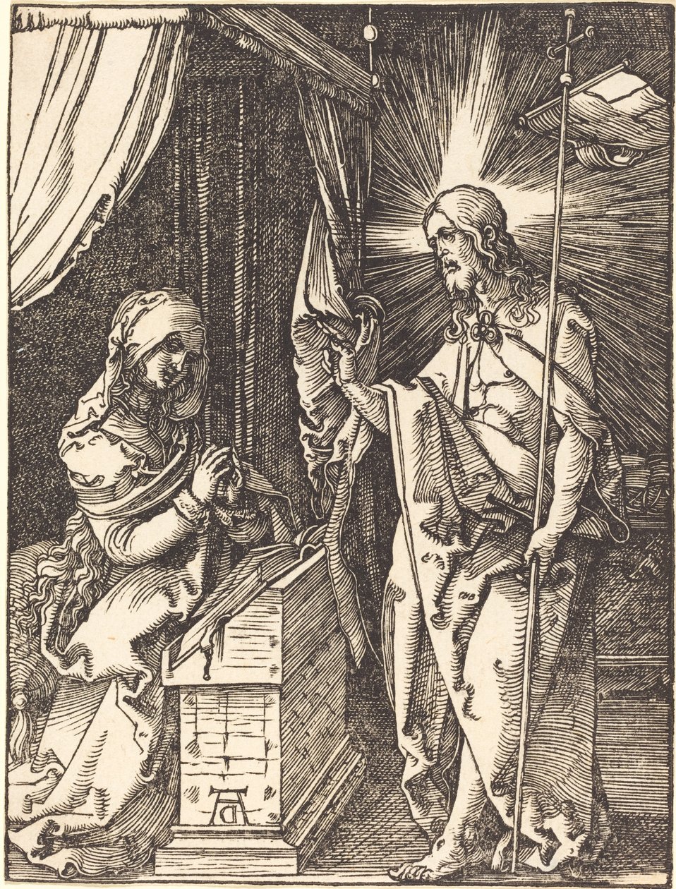Kristus viser seg for sin mor av Albrecht Dürer