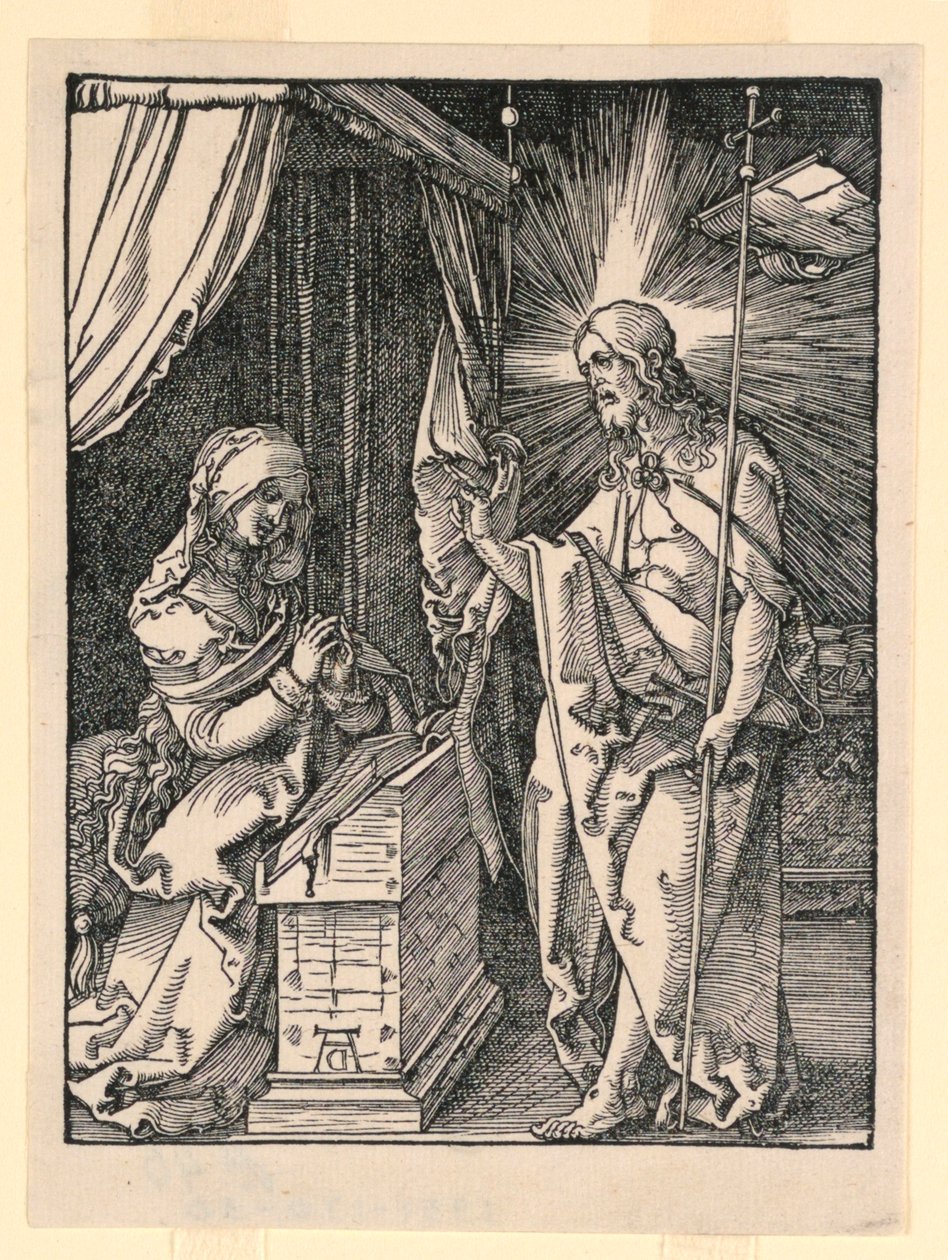 Kristus viser seg for sin mor av Albrecht Dürer