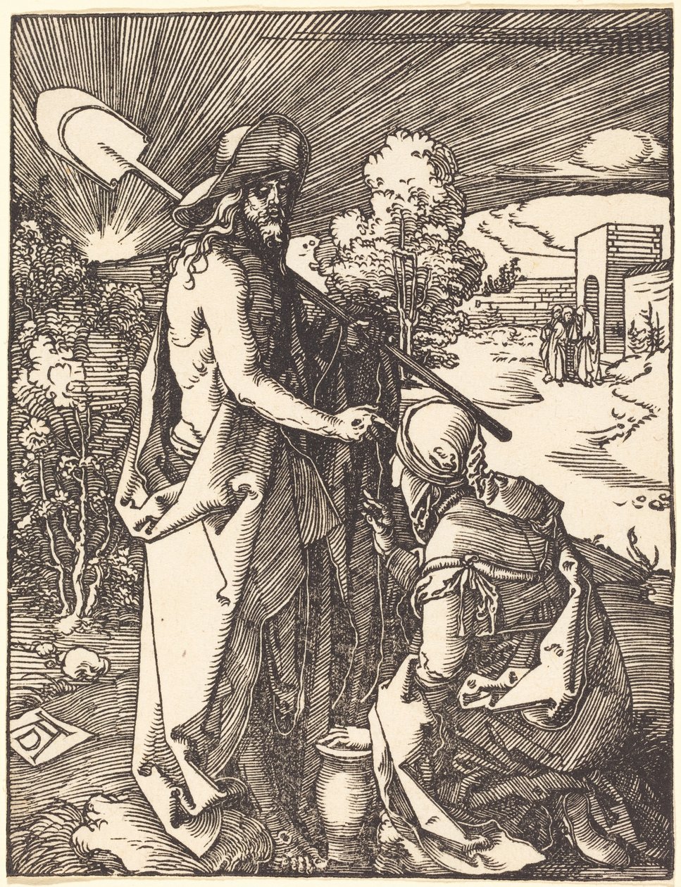 Kristus viser seg for Maria Magdalena av Albrecht Dürer