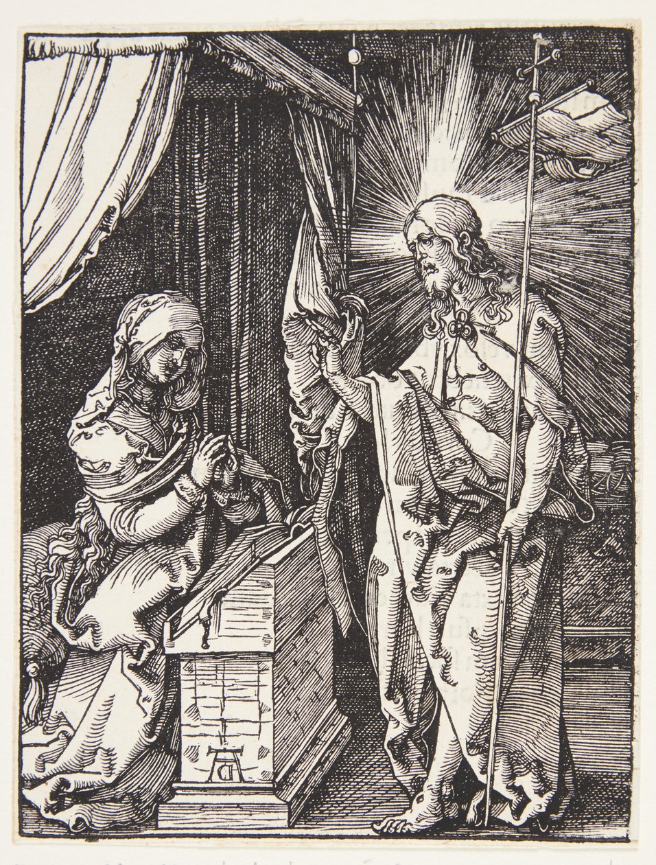 Kristus viser seg for sin mor av Albrecht Dürer