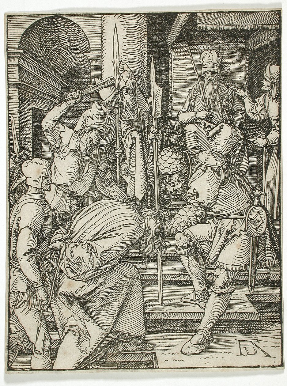 Kristus foran Annas av Albrecht Dürer