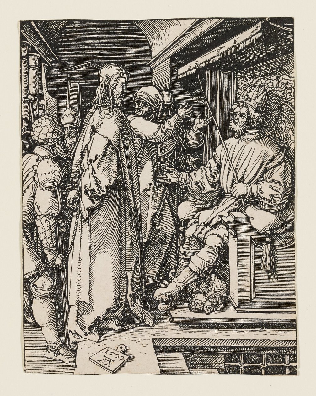 Kristus foran Herodes av Albrecht Dürer