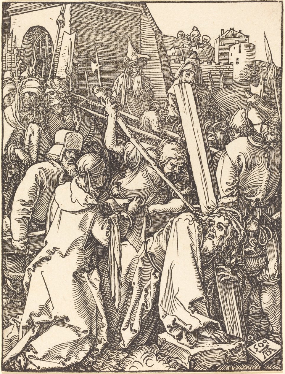 Kristus som bærer korset av Albrecht Dürer