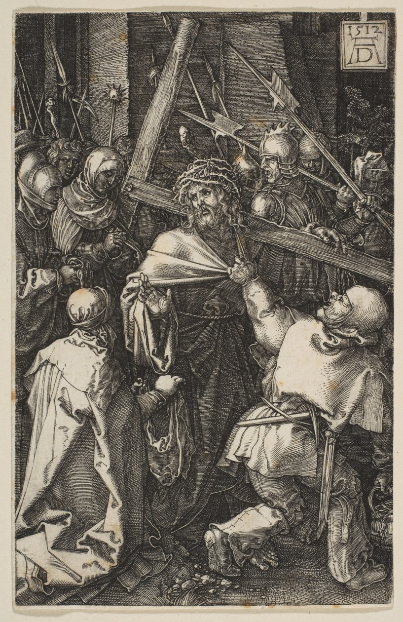 Kristus bærer korset, fra «Pasjonen» av Albrecht Dürer