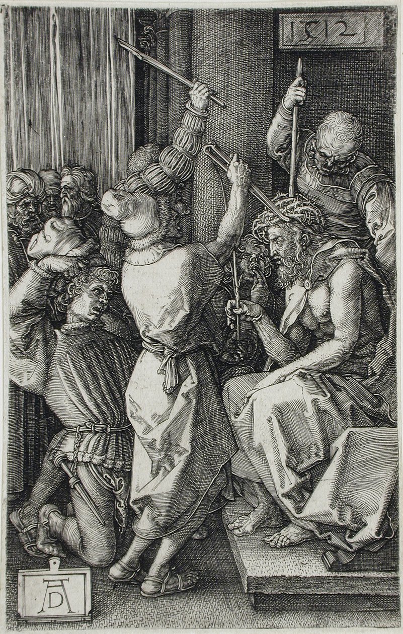 Kristus kronet med torner av Albrecht Dürer