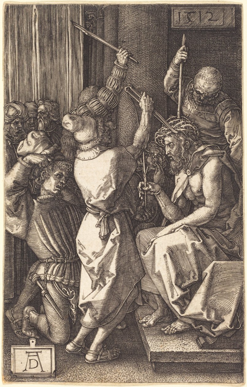 Kristus kronet med torner av Albrecht Dürer