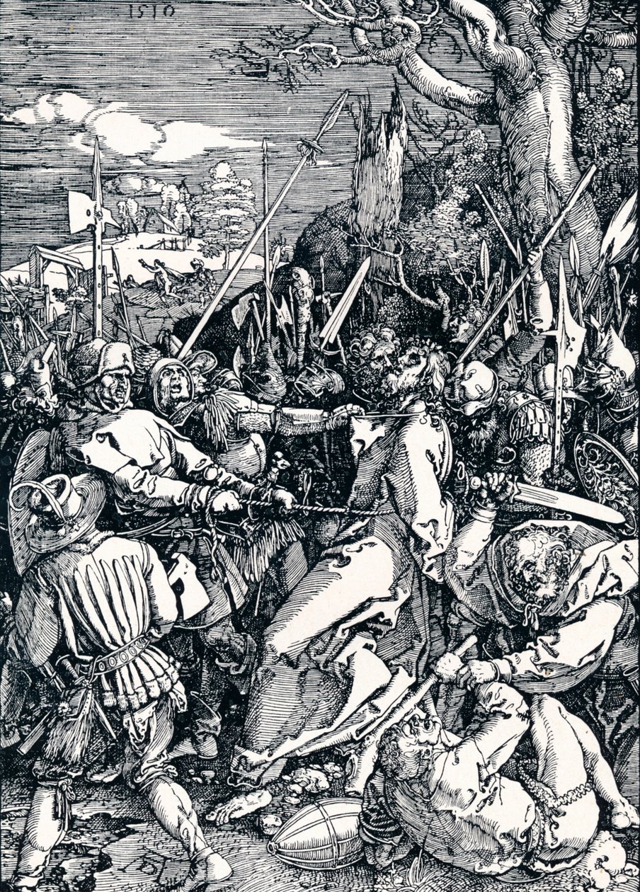 Kristus tatt til fange, 1510 1906 av Albrecht Dürer