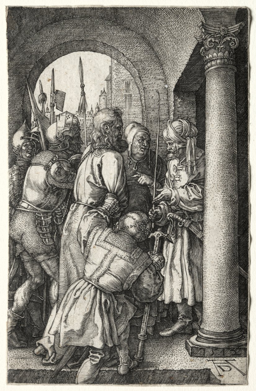 Hristos dus înaintea Pilatenorwegian av Albrecht Dürer