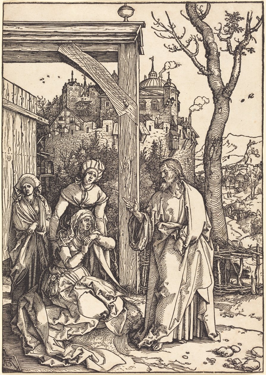 Kristus tar avskjed med sin mor av Albrecht Dürer