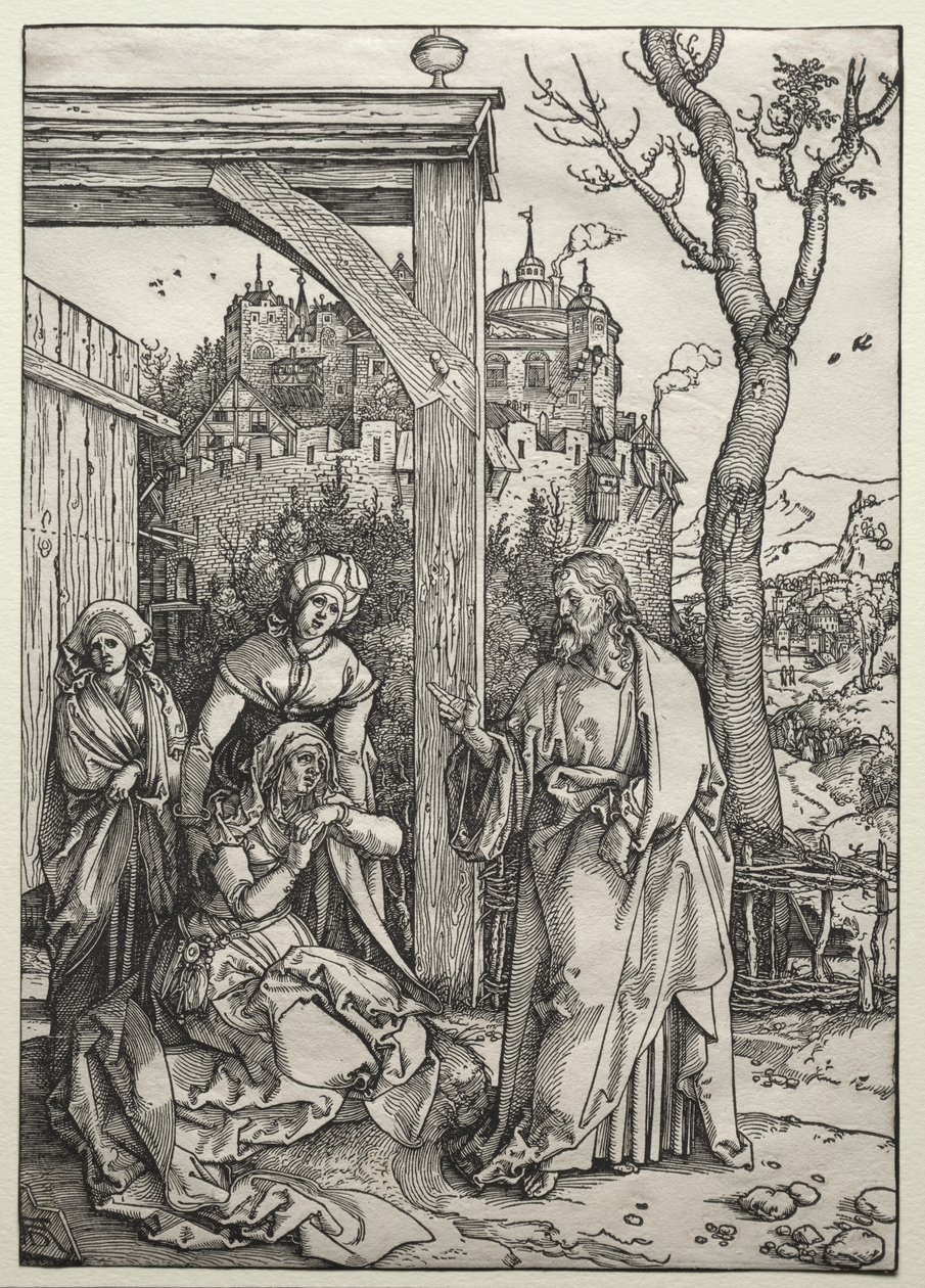 Kristus tar avskjed med sin mor av Albrecht Dürer