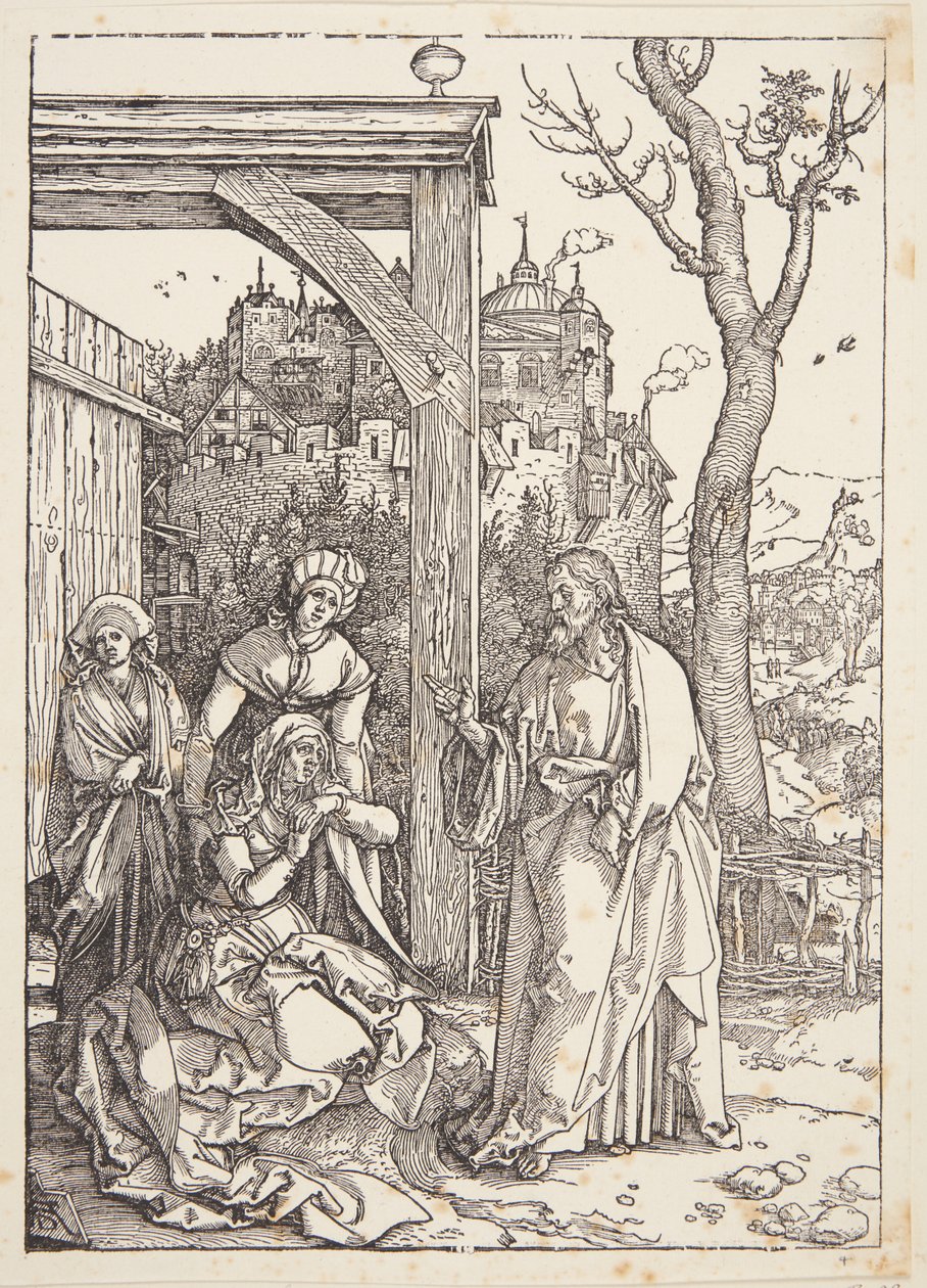 Kristus tar avskjed med sin mor av Albrecht Dürer