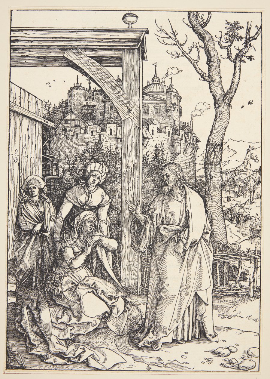 Kristus tar avskjed med sin mor av Albrecht Dürer