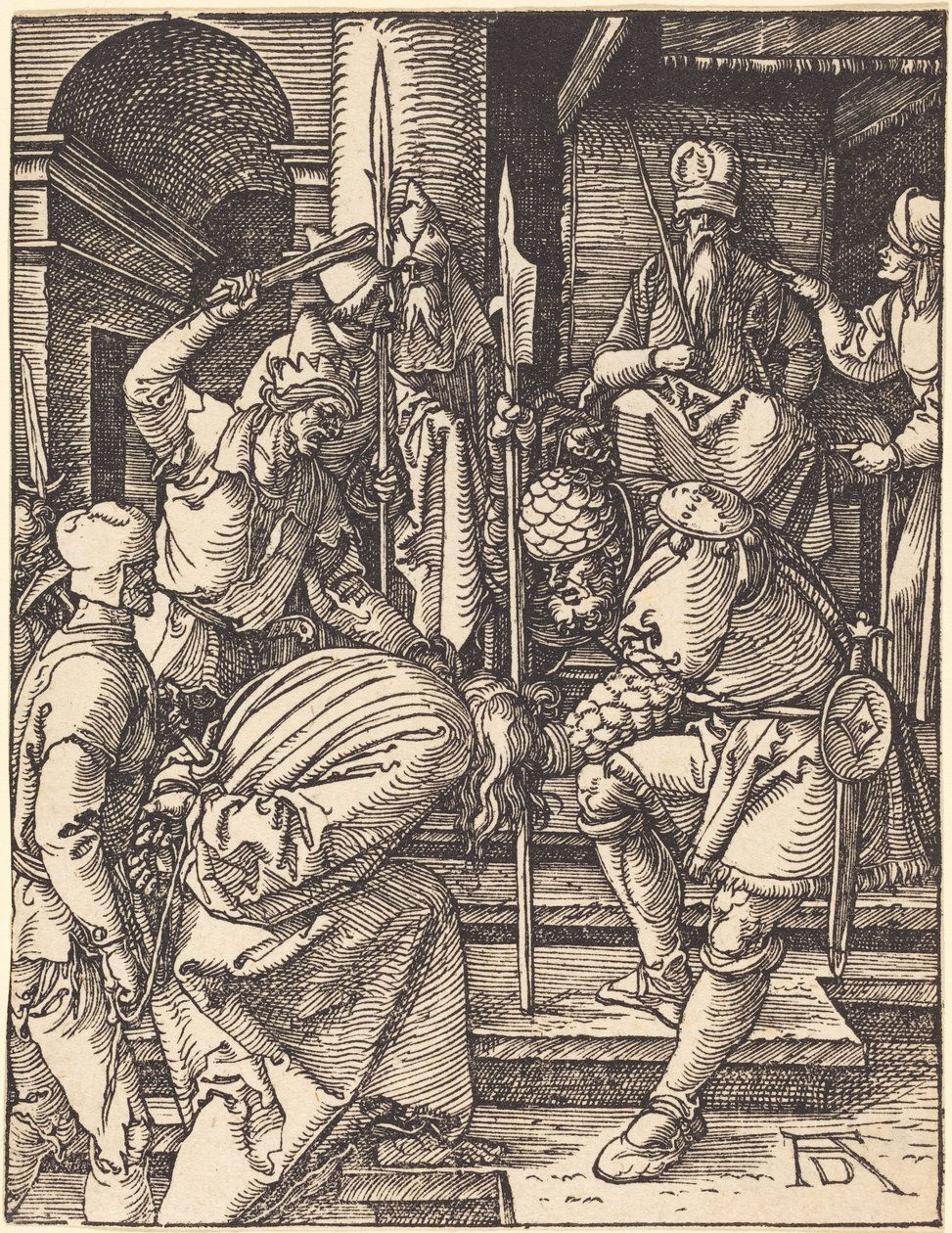 Kristus foran Annas av Albrecht Dürer