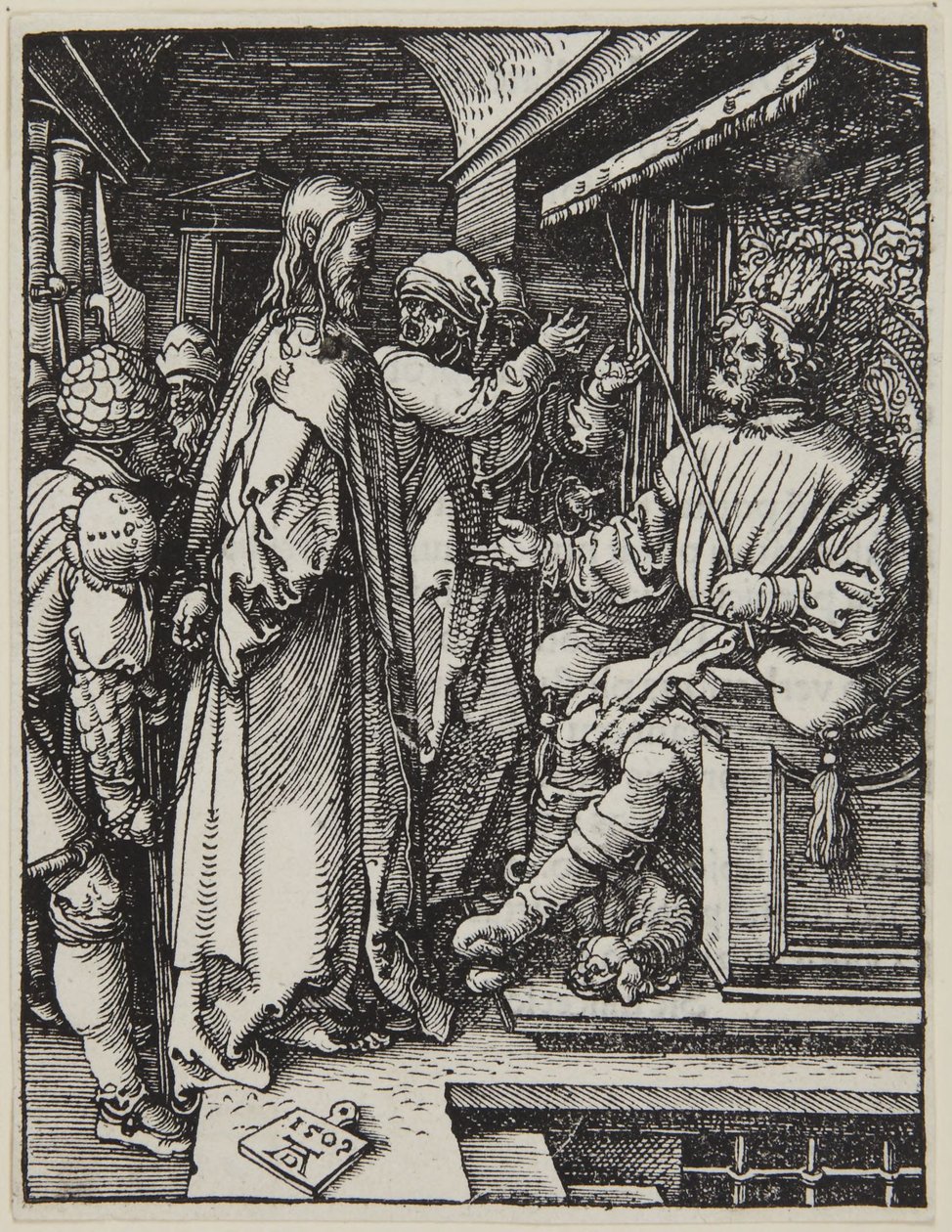 Kristus foran Herodes av Albrecht Dürer