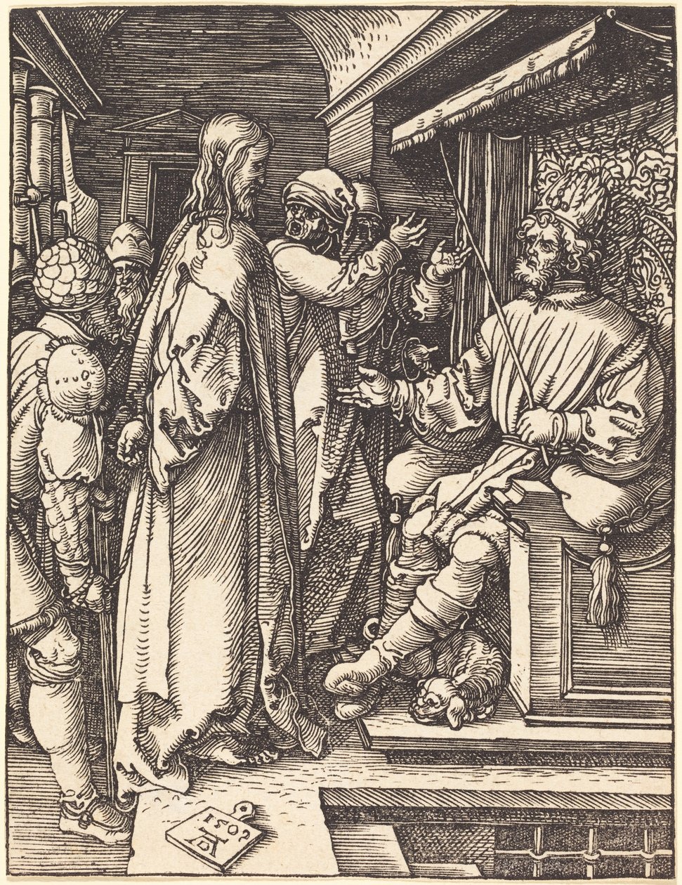 Kristus foran Herodes av Albrecht Dürer