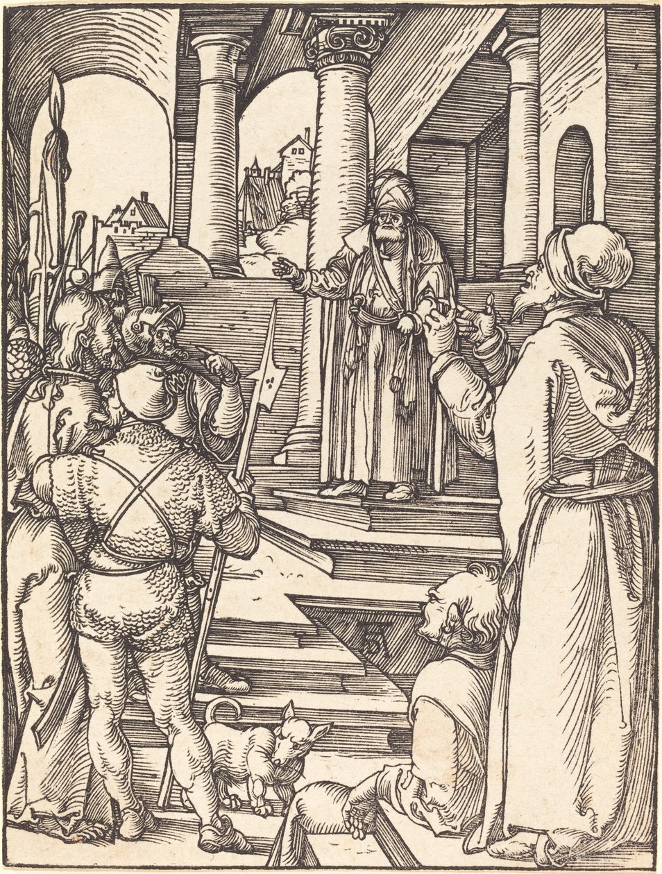 Kristus før Pilatus av Albrecht Dürer