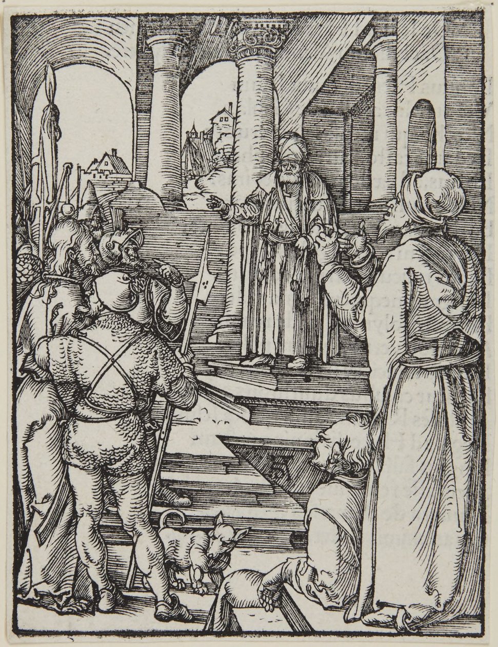 Kristus foran Pilatus av Albrecht Dürer