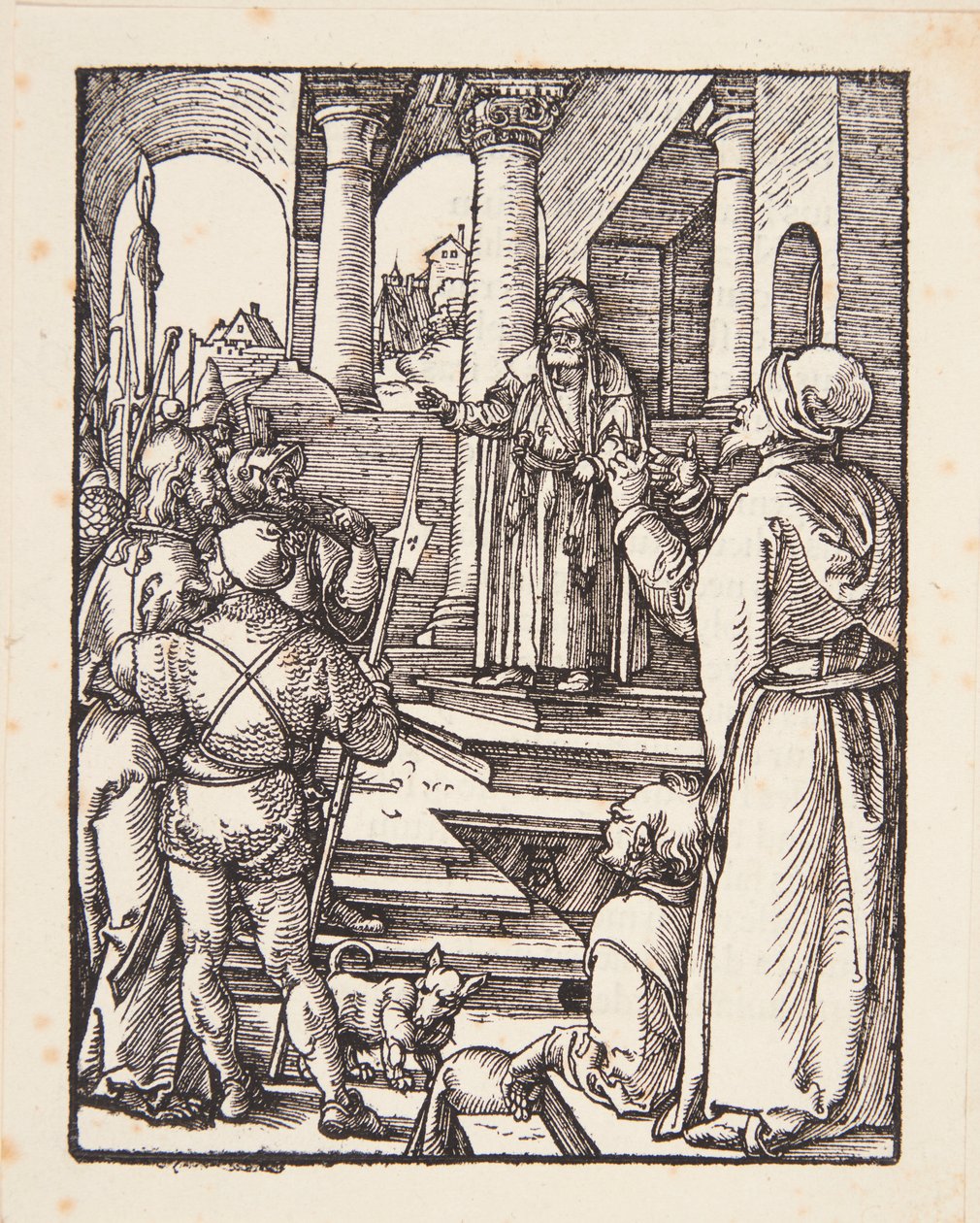 Kristus foran Pilatus av Albrecht Dürer
