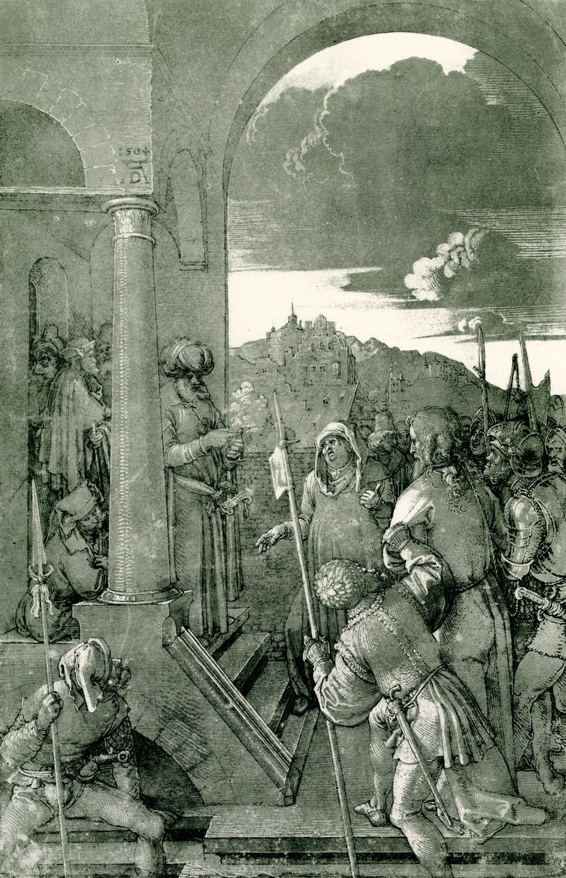 Kristus før Pilatus av Albrecht Dürer