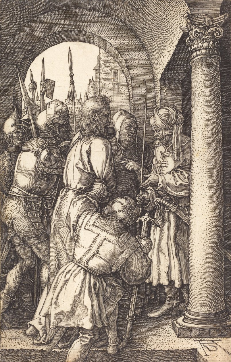 Kristus før Pilatus, 1512. av Albrecht Dürer