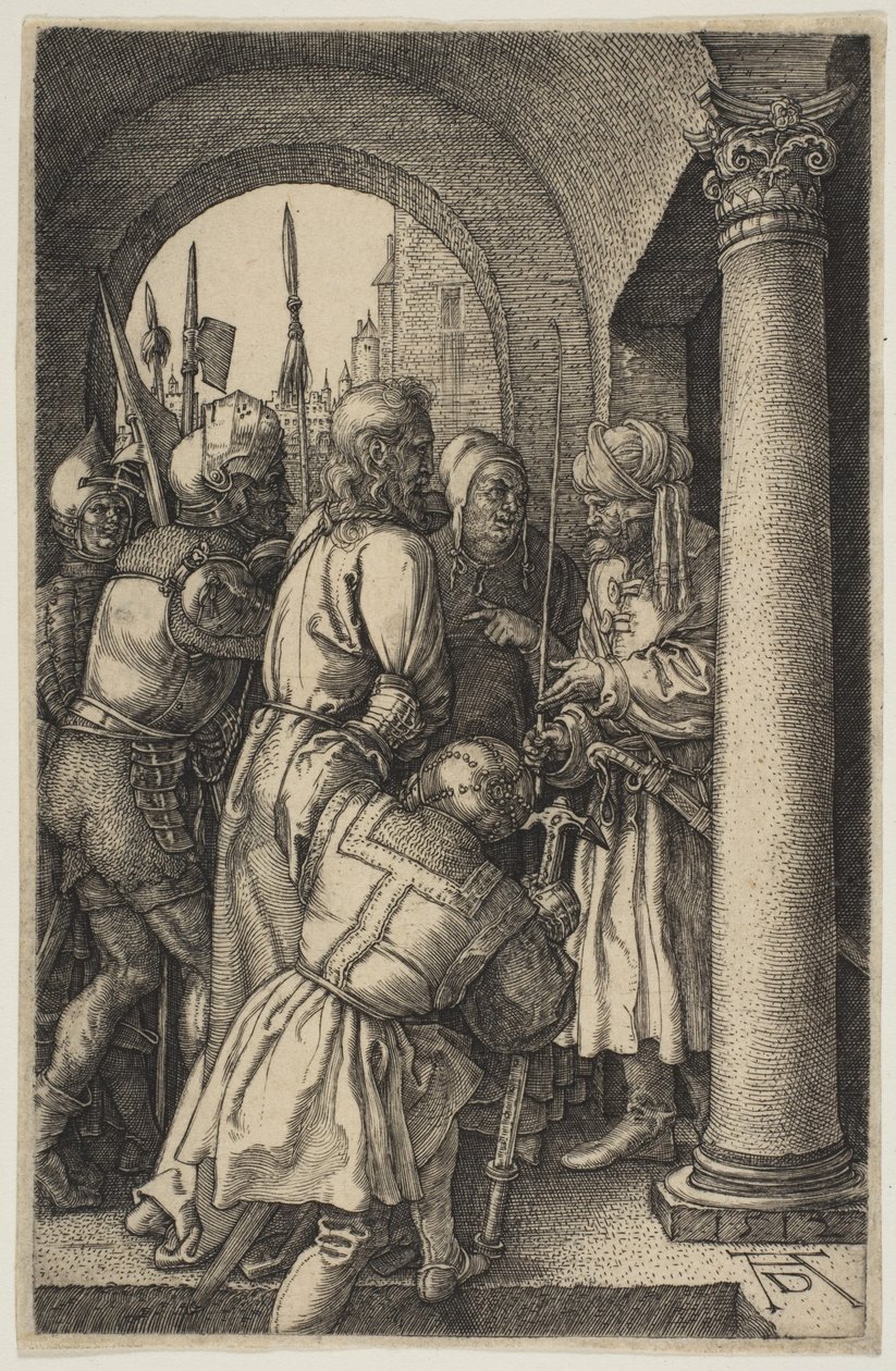 Kristus foran Pilatus, fra «Pasjonen» av Albrecht Dürer