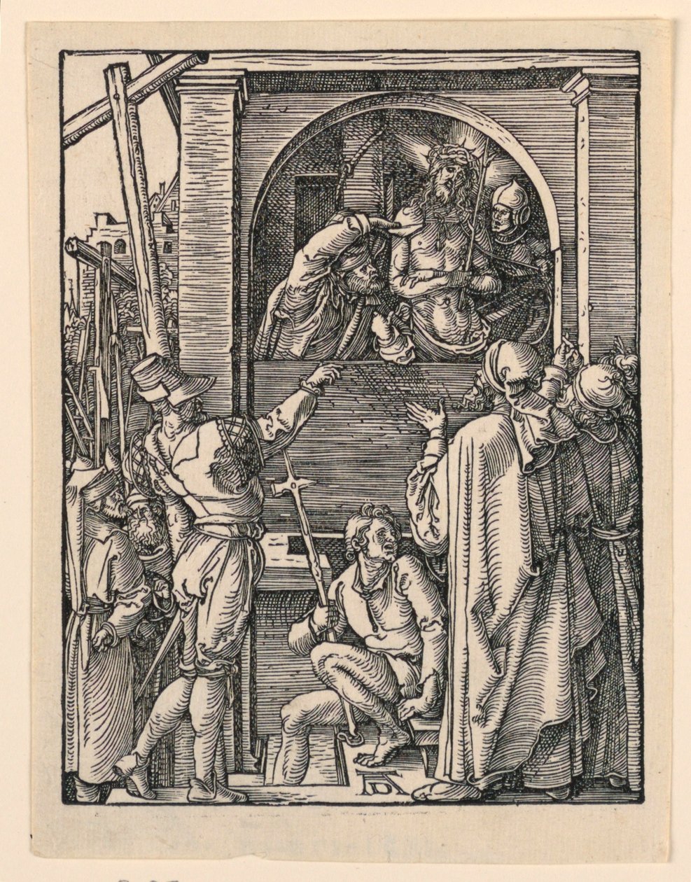 Kristus før folket (Ecce Homo), fra The Little Passion Series av Albrecht Dürer