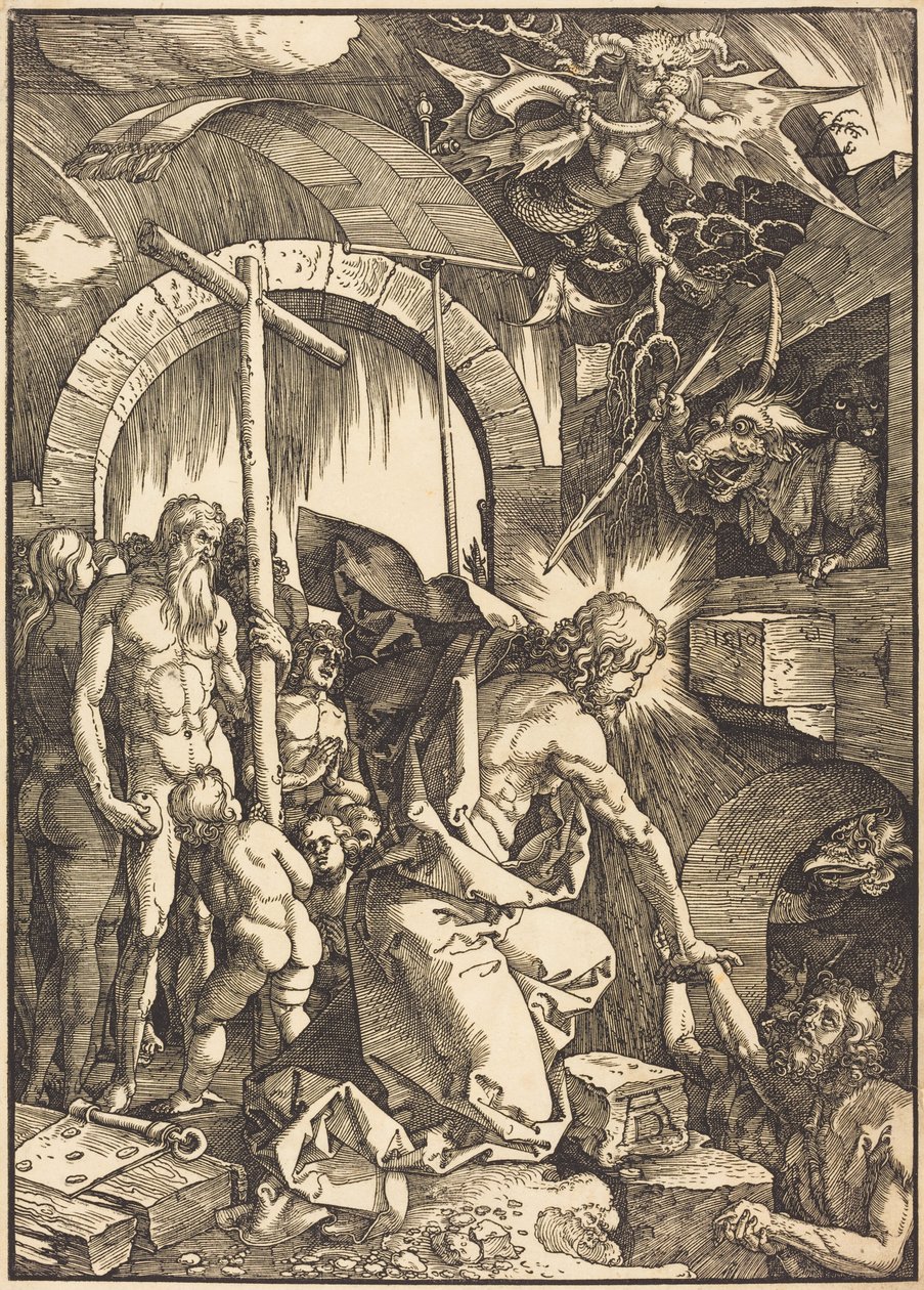 Kristus i limbo av Albrecht Dürer