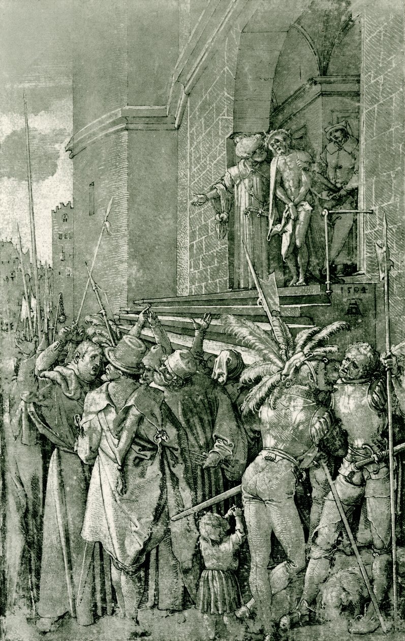 Kristus vises for folket av Albrecht Dürer