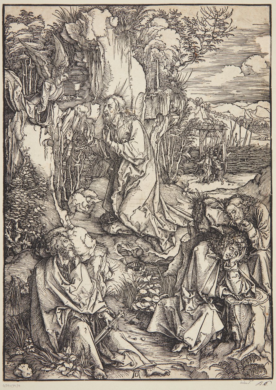 Kristus fra Oljeberget av Albrecht Dürer