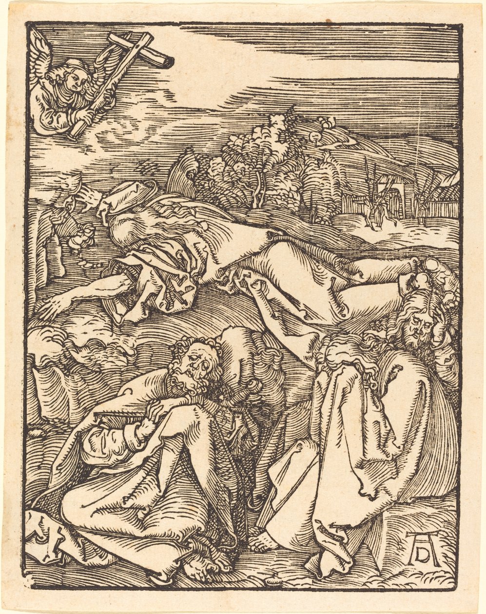 Kristus på Oljeberget av Albrecht Dürer